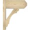 Ekena Millwork Olympic Rough Sawn Craftsman Outlooker, Douglas Fir, 8"W x 18"D x 22"H OUT08X18X22OLY04RDF - alternate 3